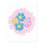Floral Splash Postcards