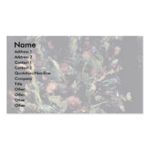 Floral Still Life With Larkspur By Faistauer Anton Business Card