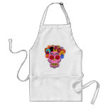 Floral Sugar Skull aprons