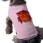 Floral Sugar Skull pet clothing
