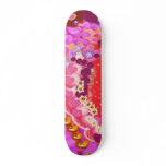 Floral  SWEET Heart 2 Skateboard