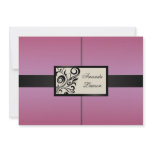 Floral Swirls Invitation