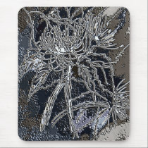 Floral Territory Enamel Painting mousepads