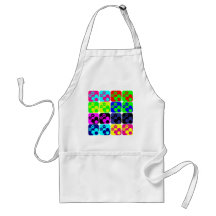 Floral Tiles Aprons