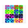 Floral Tiles Post Cards