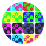 Floral Tiles Sticker