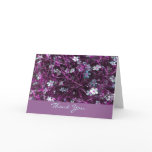 Floral Twiggy - Thank You Card