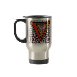 Floral 'V' -  Mug