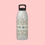Floral Vintage Pattern water bottles