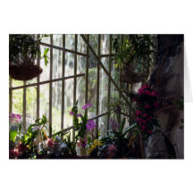 Floral Waterfall card
