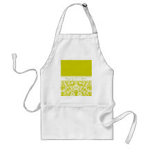 Floral Wedding/Anniversary Apron Any Colour