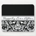 Floral Wedding Change to Any Colour mousepads