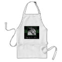 Floral Wedding Photo Apron Keepsake