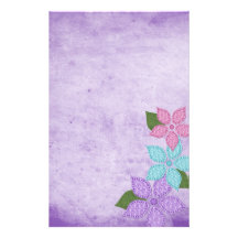 Floral Whimsy Stationery