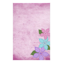 Floral Whimsy Stationery