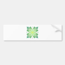 florales Ornament floral quadrat square Auto Sticker