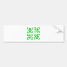 florales Ornament floral quadrat square Autoaufkleber