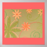 Florals Whirling posters