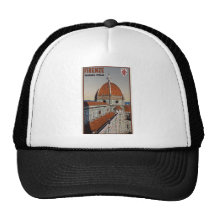 Florence - Cathedral from Bell Tower Trucker Hats