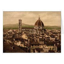 Florence Cathedral, Tuscany, Italy Greeting Cards