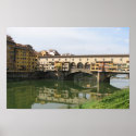 Florence Italy Bridge posters