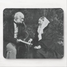 Florence Nightingale and Sir Harry Verney Mousemat
