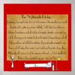 Florence Nightingale Pledge Poster