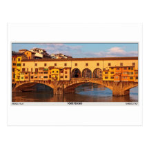 Florence - Ponte Vecchio Post Card