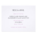 Florentine :: Violet :: Save the Date Invites