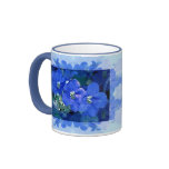 'Flores Azuis' (Blue Flowers) Coffee Mug