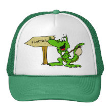 Florida Alligator Trucker Hat