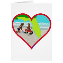 florida beachs greeting cards