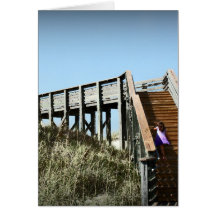 Florida boardwalk, Cape San Blas Gulf Coast Cards