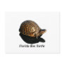 Florida Box turtle Photograph w Text Postcards