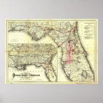 Florida Central and Peninsular Railroad Posters