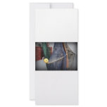 Florida fishing boat net closeup, faded version rack cards