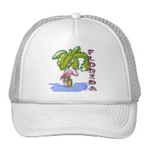 Florida Flamingo Hats