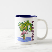 Florida Flamingo Mugs