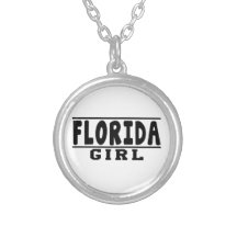 Florida girl design necklaces