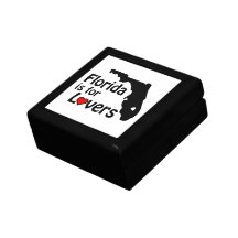 Florida is for Lovers Keepsake Box