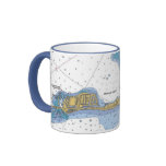 Florida Keys, Matecumbe Key Nautical Chart Mug