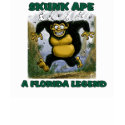 Florida Legends: Skunk Ape t-shirts