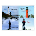 Florida Lighthouses Postcard