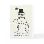 Florida Snowman cards