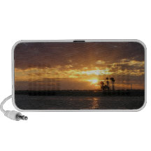 Florida Sunset Doodle Speaker