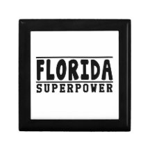 Florida Superpower Designs Keepsake Box