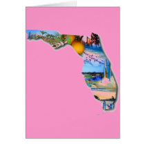 FLORIDA - THE SUNSHINE STATE GREETING CARD