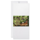 Florida Tree Frog Design with explanation text rack cards