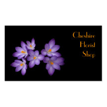 Florist Business Card Templates