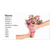 Florist Shop Business Card